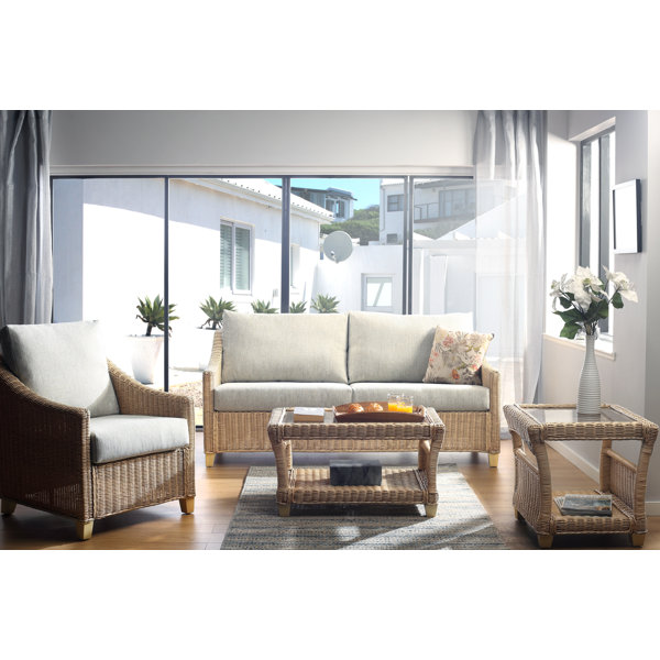 Highland Dunes Carly 4 Piece Conservatory Sofa Set Wayfair.co.uk